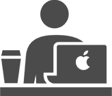 フルリモートのイメージイラスト